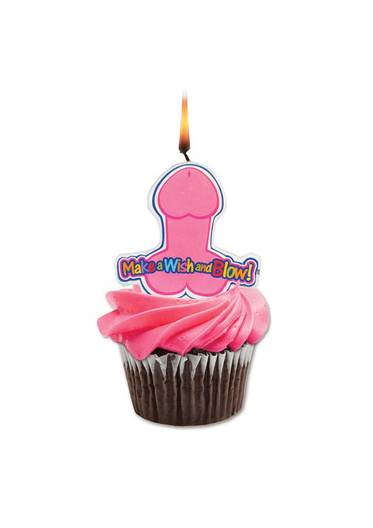 Make A Wish and Blow! Penis Party Candle