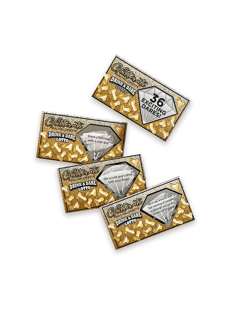 Bachelorette Drink & Dare Scratchers