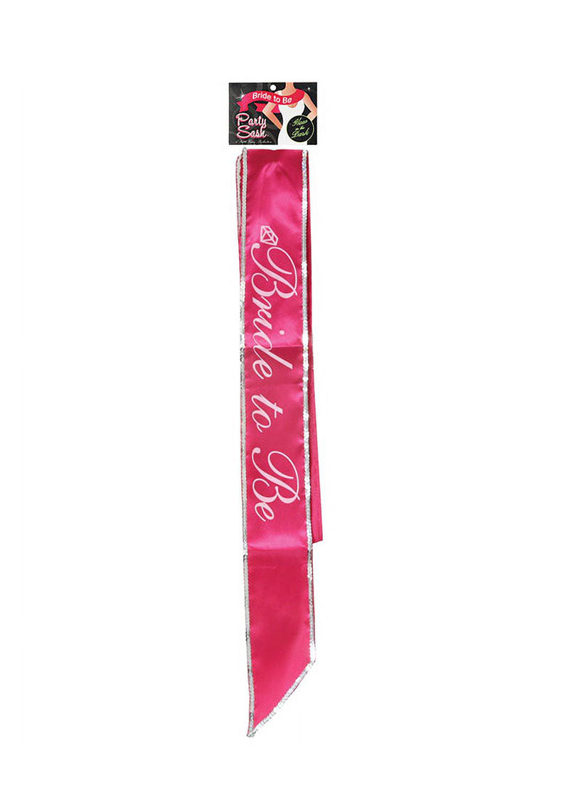 Glow In The Dark Bride to Be Sash