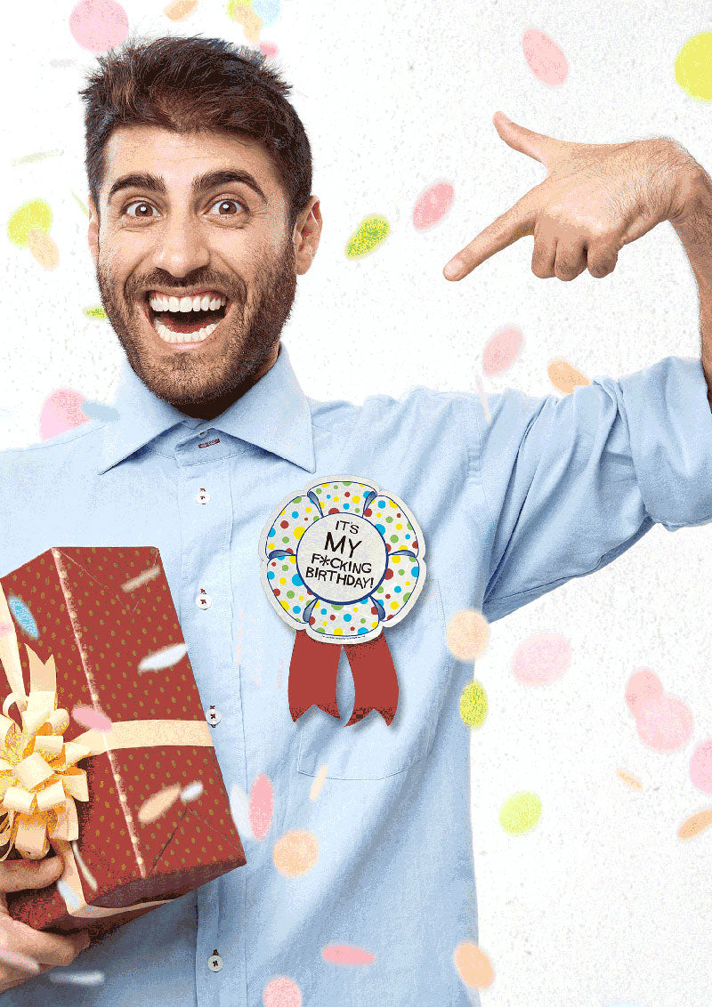 X-Rated Birthday Badge