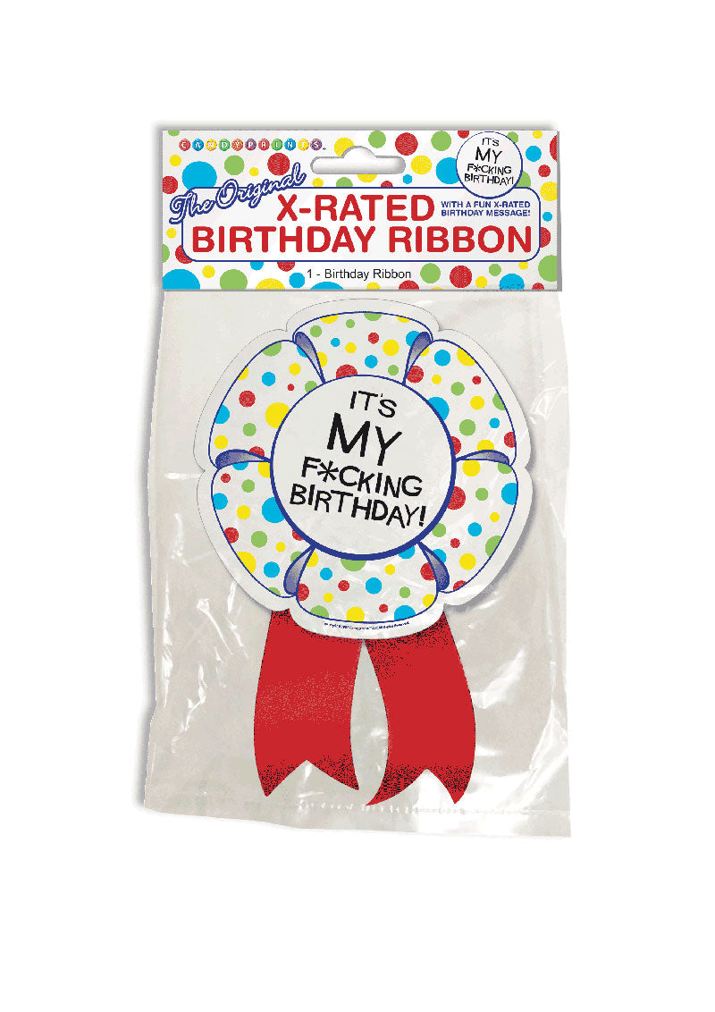 X-Rated Birthday Badge