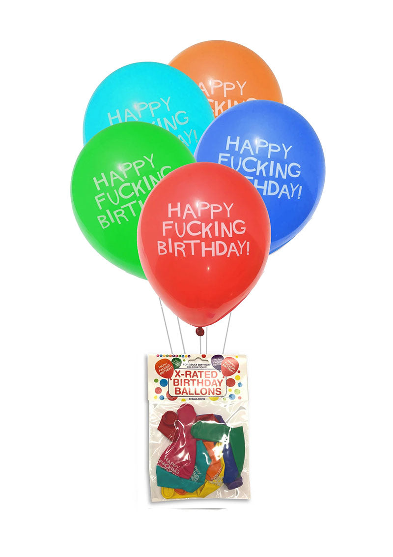 X-Rated Birthday Balloons