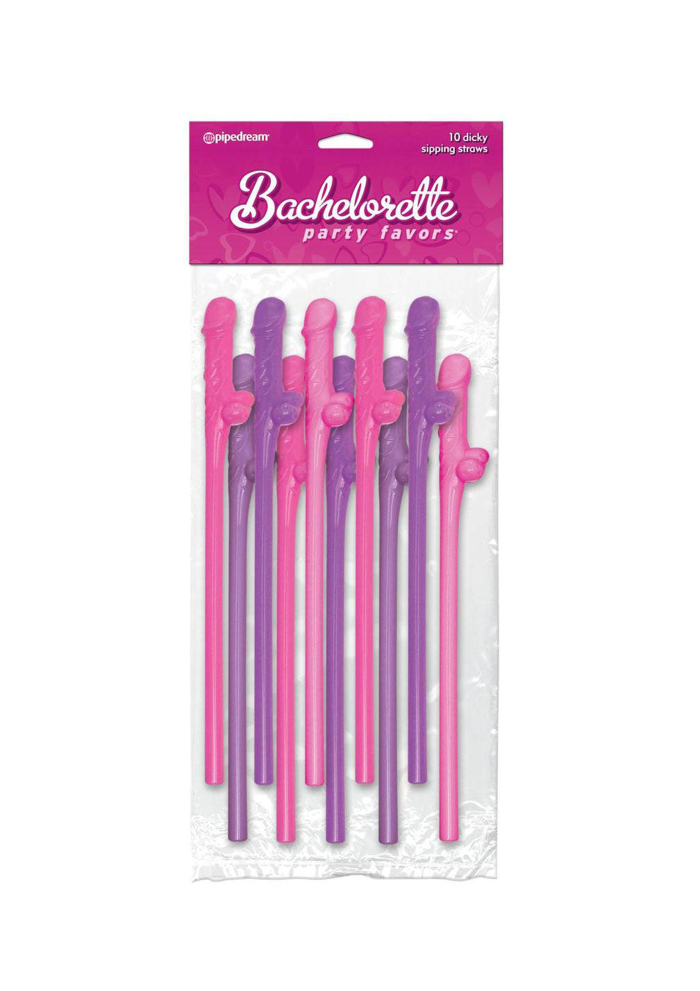Bachelorette Party Favors Dicky Sipping Straws