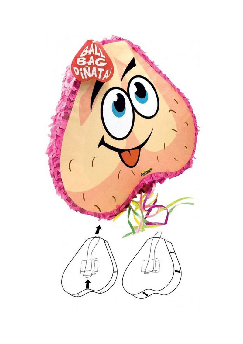 Pecker and Balls Bachelorette Piñata