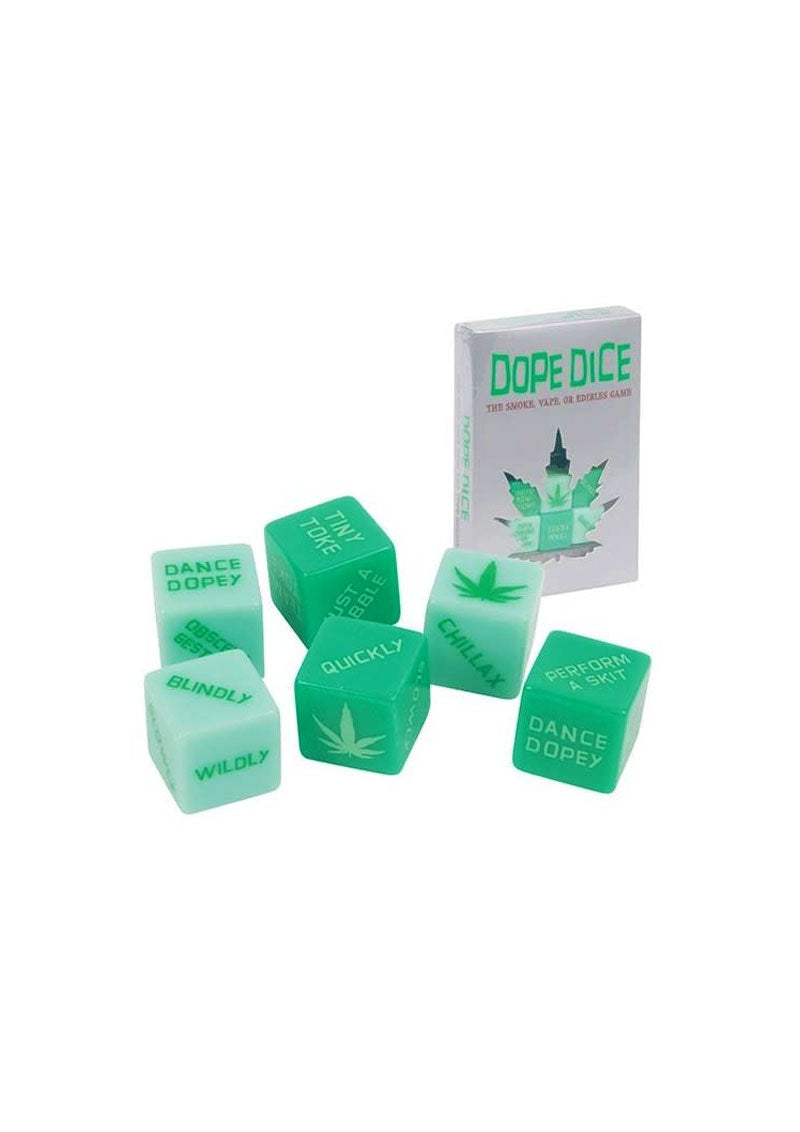 Dope Dice: Smoke, Vape Or Edibles Party Game | Stoner Games – Naughty Party