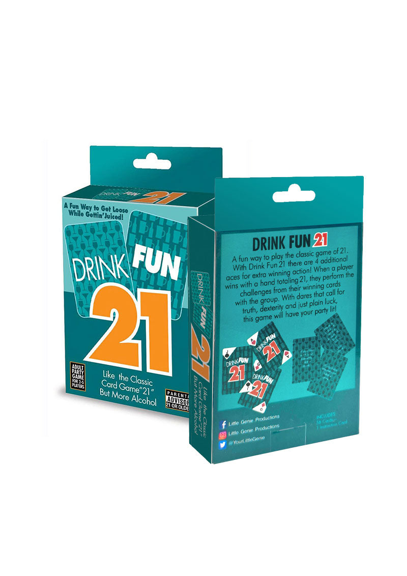 21 Drinking Card Game