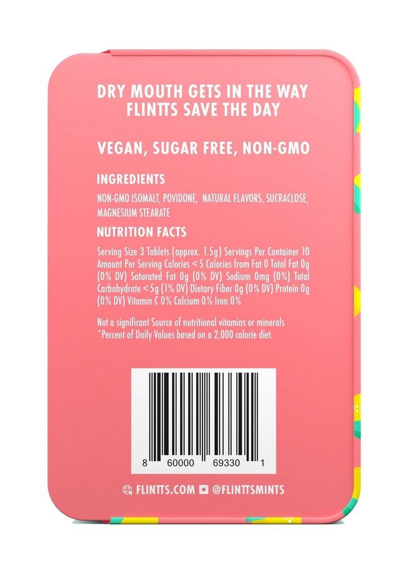Flintts Mints – Lemon Mouth Watering Oral Delights