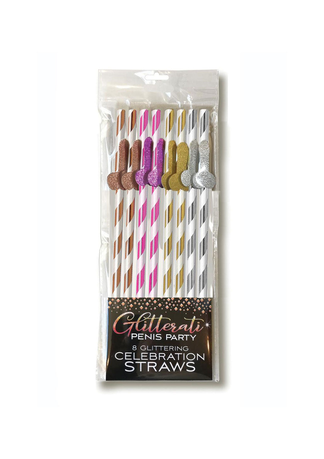 Penis Party Tall Celebration Straws