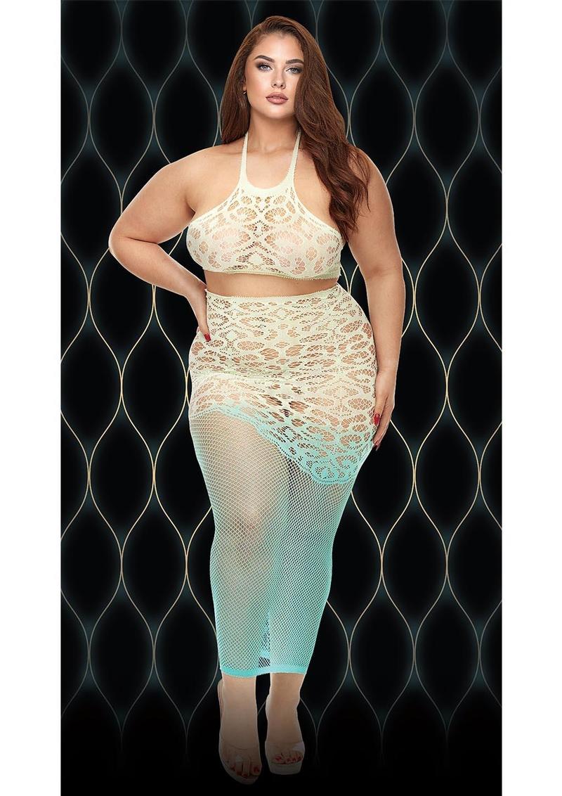 Green Goddess 2 - Blue - Queen - Piece Set