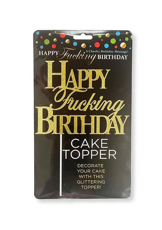 Happy F'ing Birthday Cake Topper