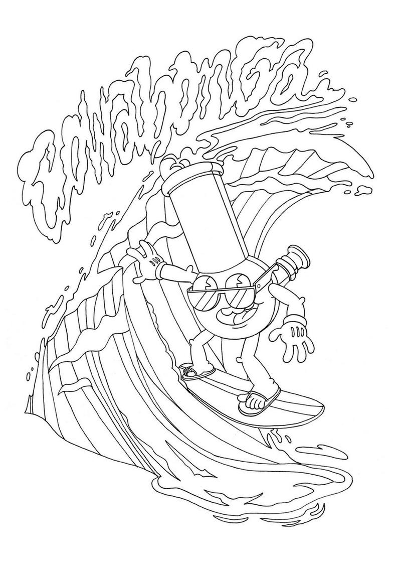 High AF Adult Coloring Book – Fun & Weed-Inspired Activity