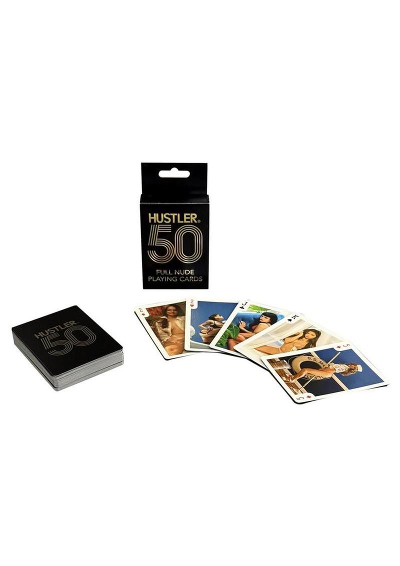 Hustler 50 Full Nude Playing Cards