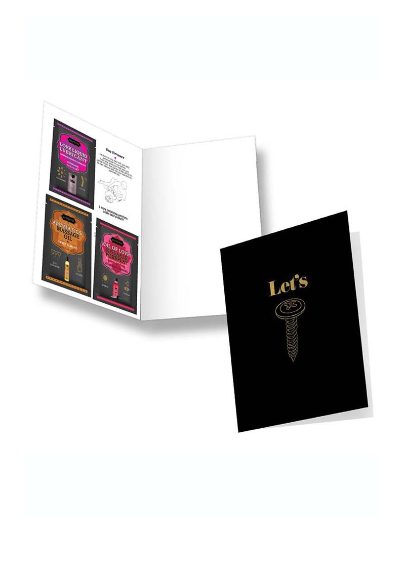 Naughty Notes - Let's Screw Greeting Card