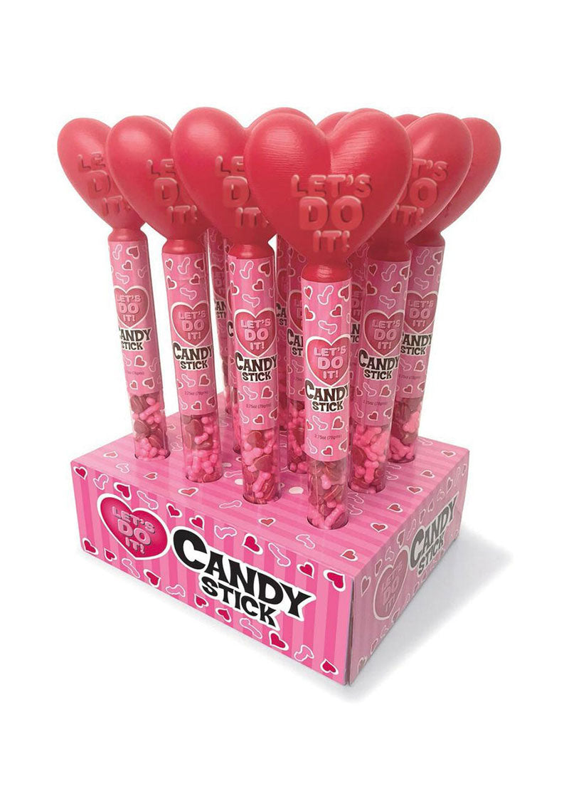 Let's Do It Candy Wands - 12 Pack