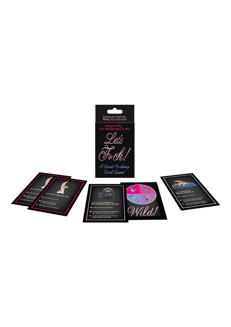 Let's F*ck! Sex Position Card Game