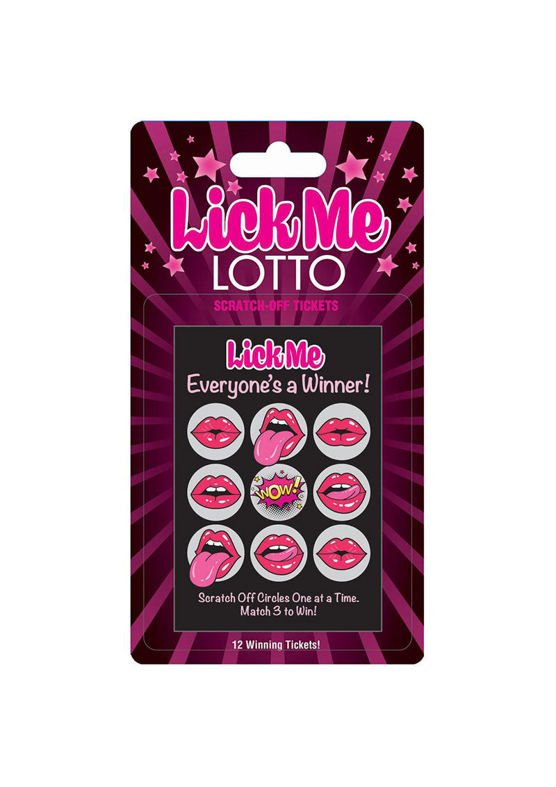 Lick Me Lotto Scratchers