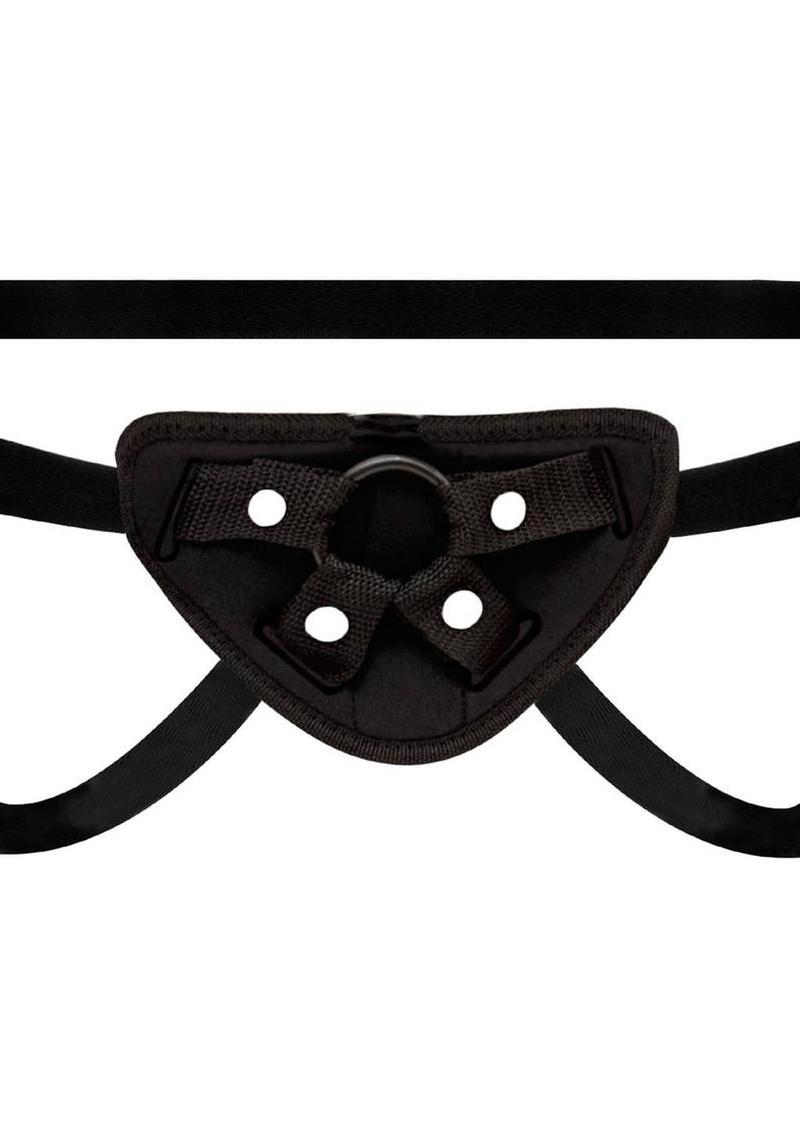 Lux Fetish Vibrating Strap-On and Dildo