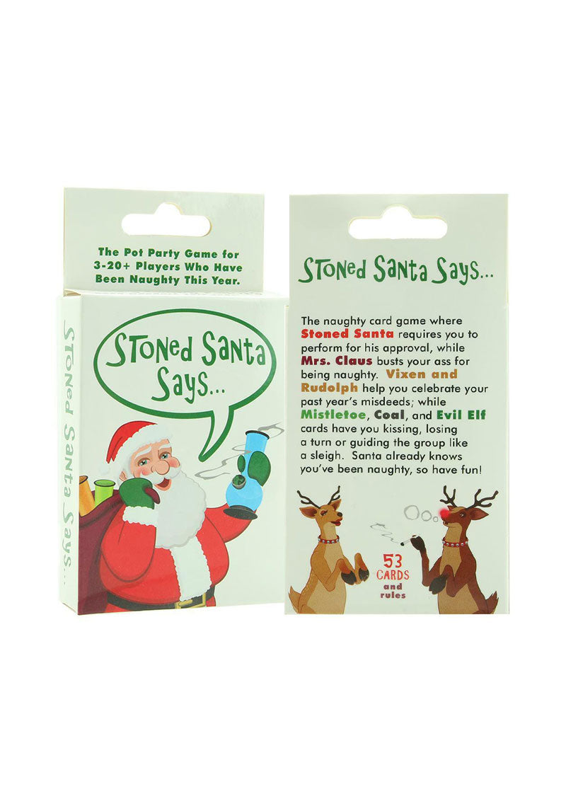Stoned Santa Says: A Naughty Weed Smoking Game