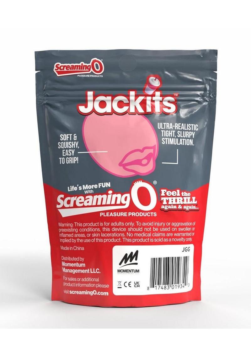 Screaming O Jackits Gluck Gluck Pocket Stroker - Mouth