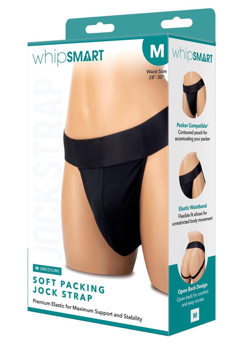 Soft Packing Jock Strap - Black - Large