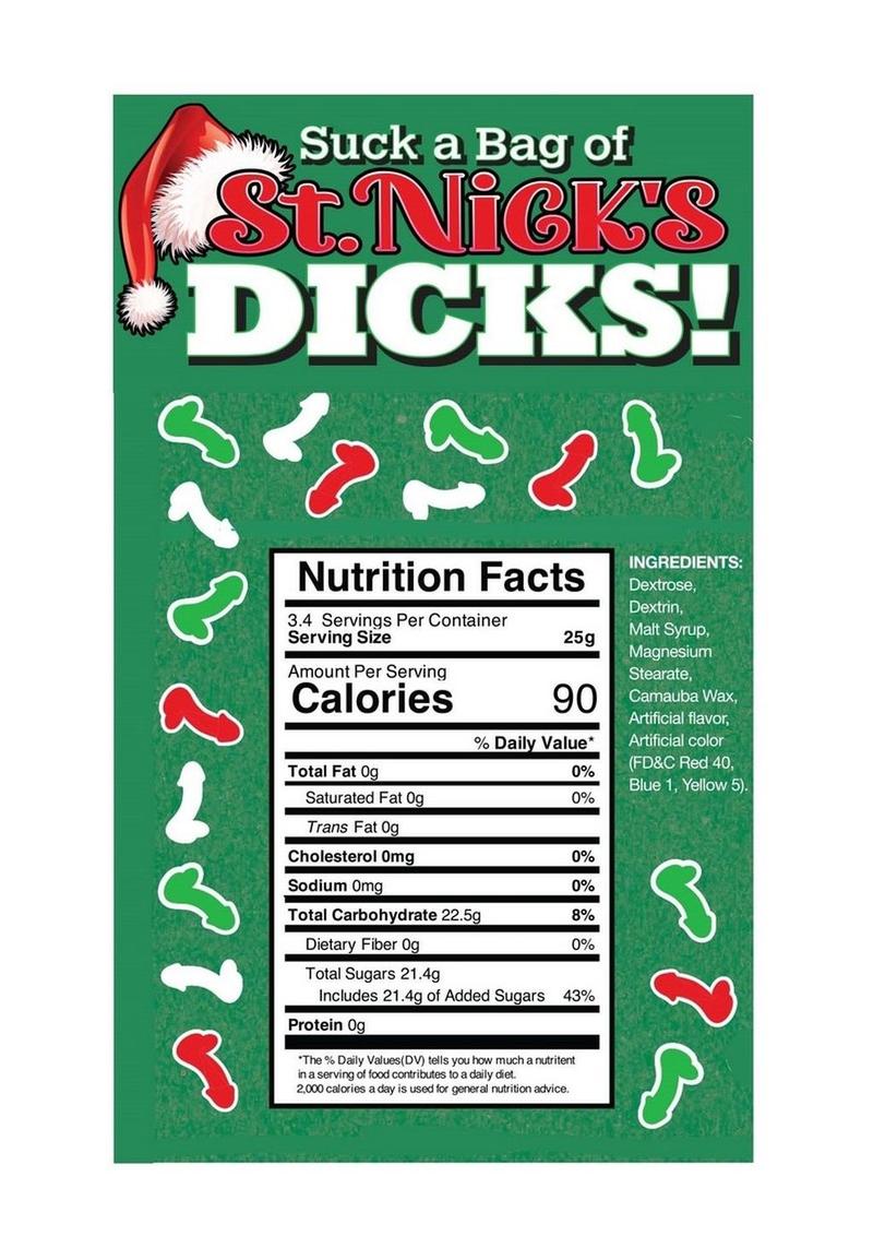 Suck a Bag of St. Nick's Dicks – Naughty Holiday Candy