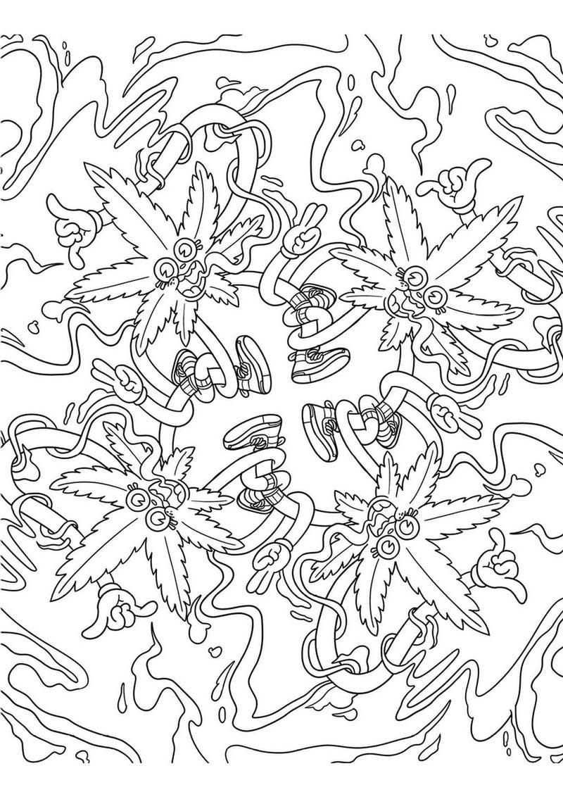 That’s Trippy Coloring Book – Fun & Psychedelic for Adults