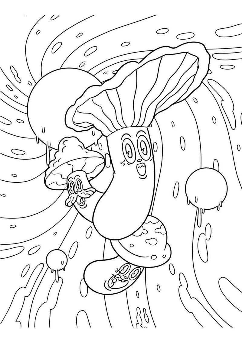 That’s Trippy Coloring Book – Fun & Psychedelic for Adults