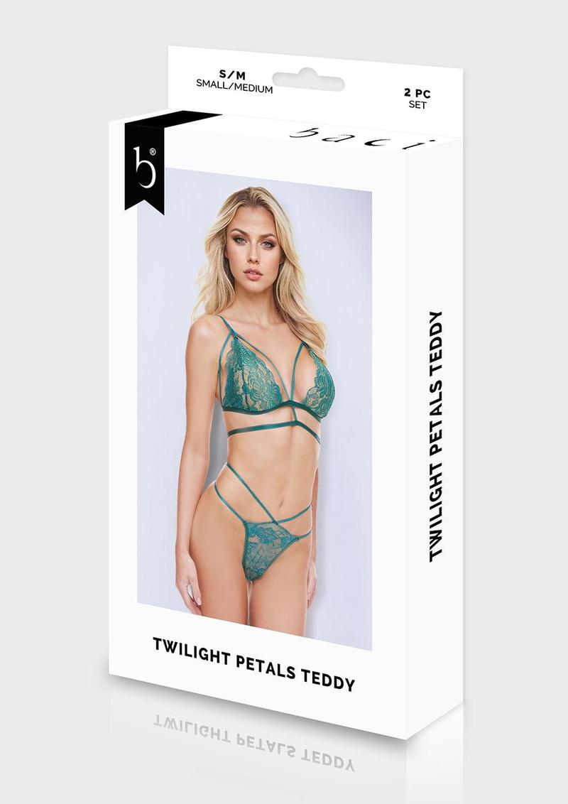 Twilight Petals Teddy-Green-Ml