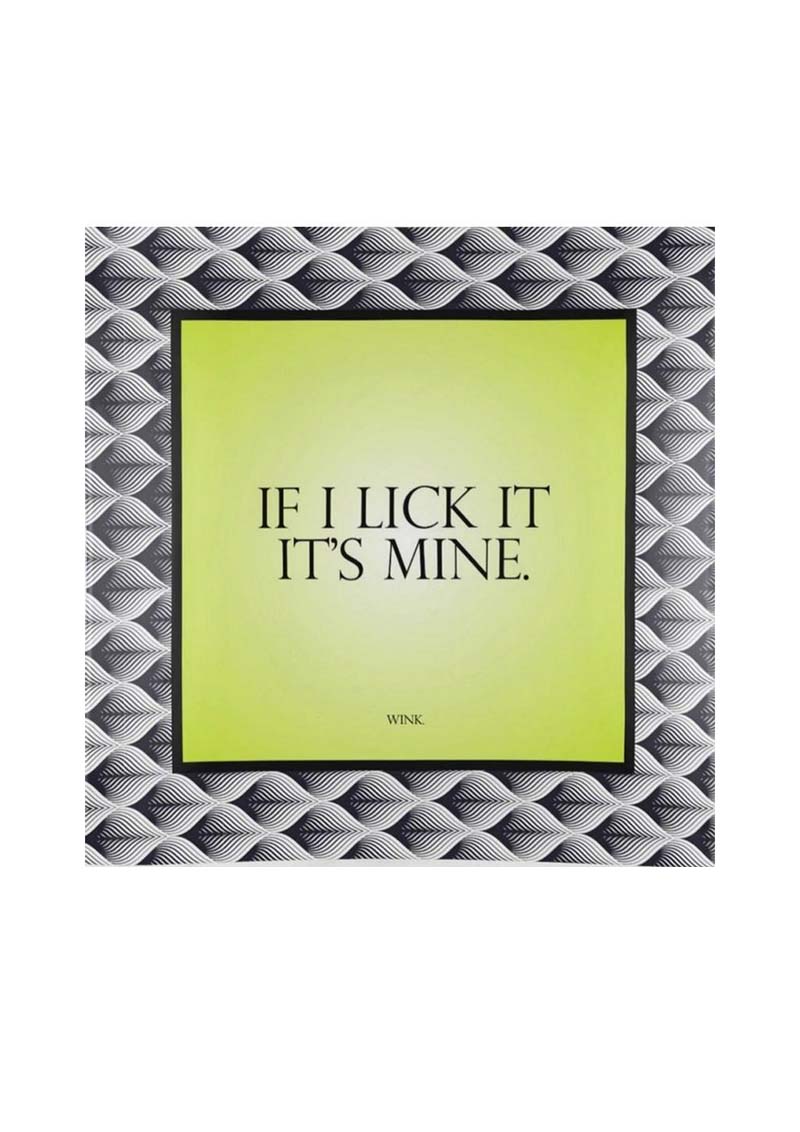 If I Lick It It's Mine Trinket Tray