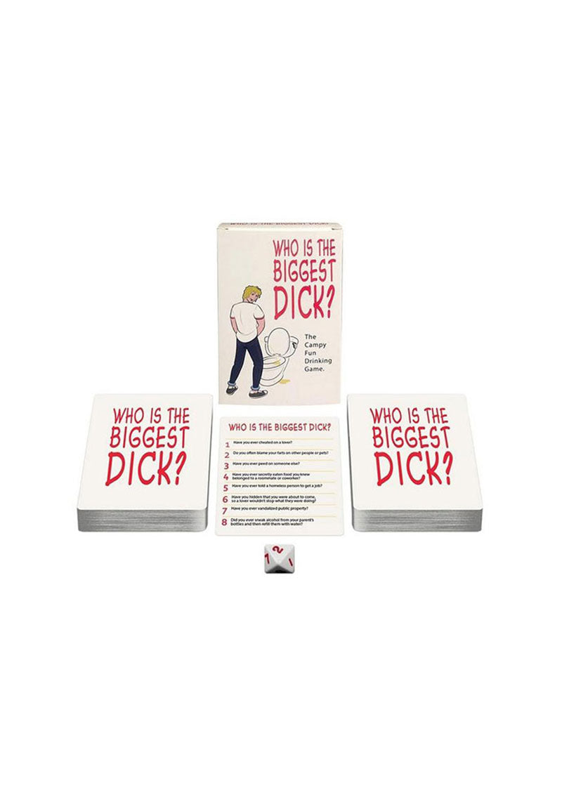 Who's The Biggest Dick? Drinking Game