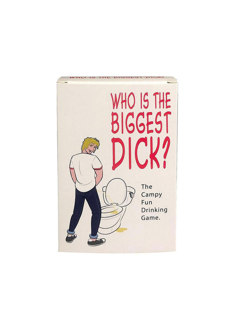 Who's The Biggest Dick? Drinking Game
