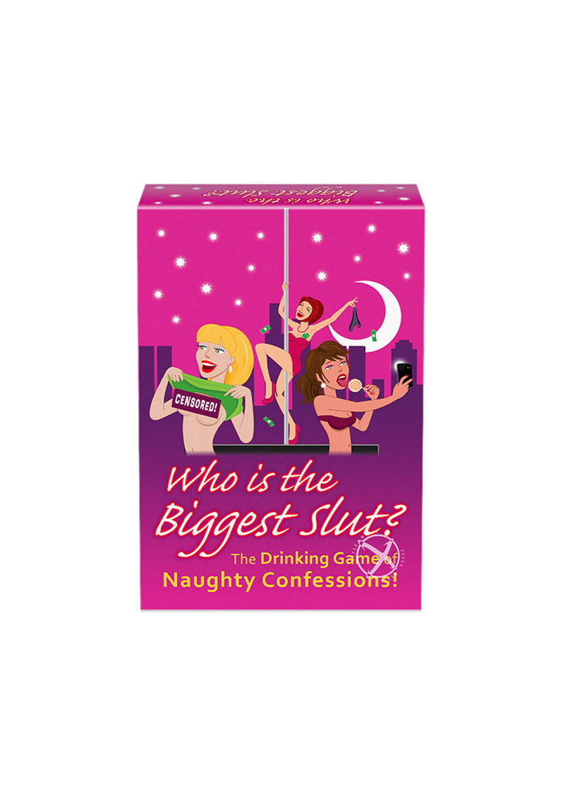 Who's The Biggest Slut? Drinking Game