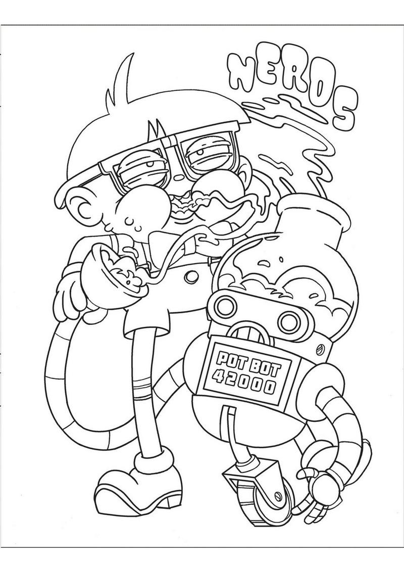 Who Smokes Weed? Adult Coloring Book – Fun & Hilarious Activity