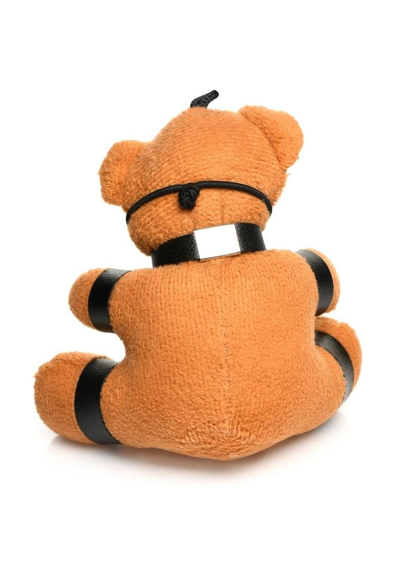 Gagged Teddy Bear Keychain
