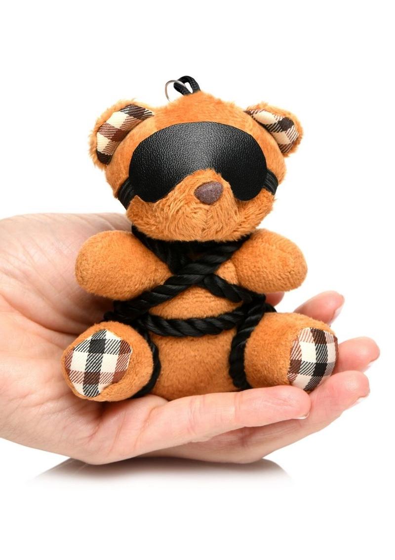 Rope Teddy Bear Keychain