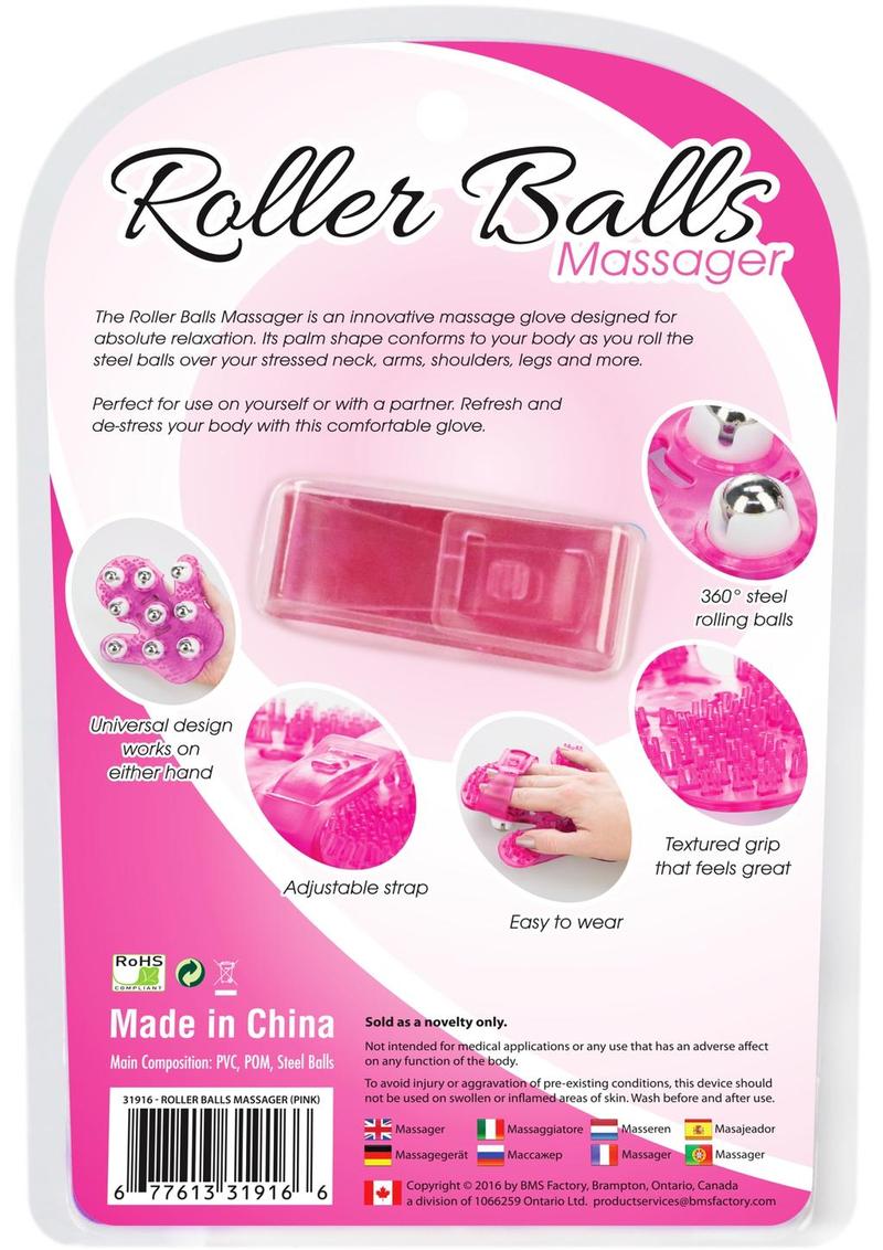 Roller Balls Massager Glove
