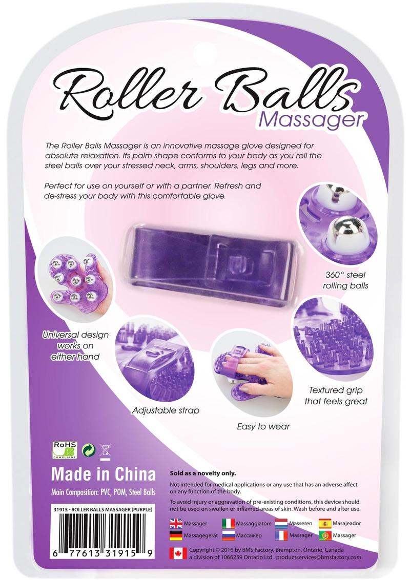 Roller Balls Massager Glove
