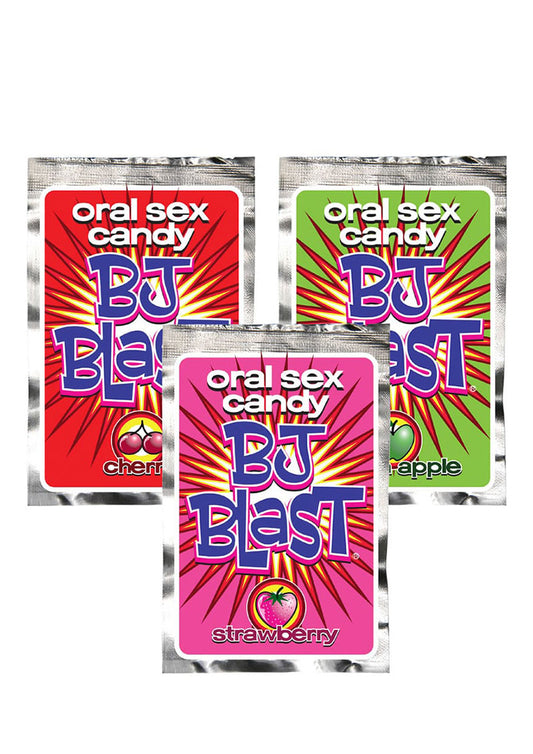 BJ Blast Oral Sex Candy 3 Pack Assorted Flavors