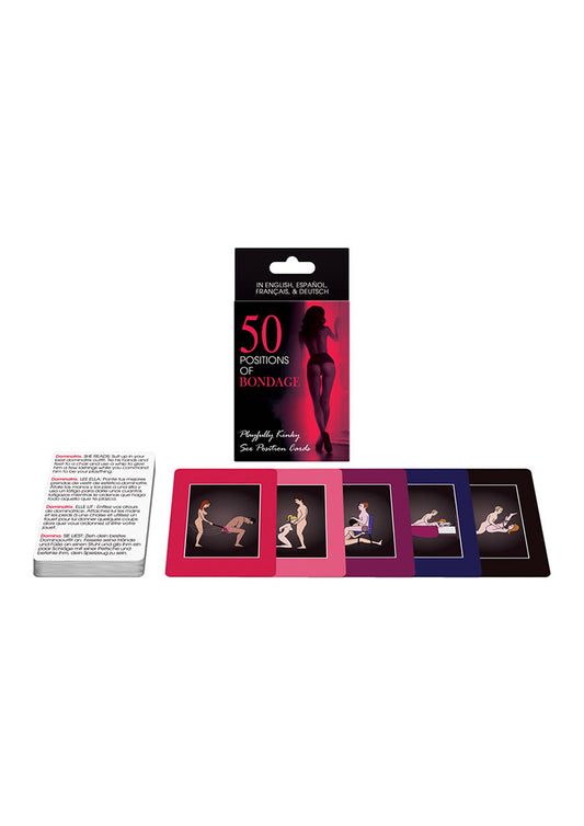 50 Positions Of Bondage - Sex Position Cards