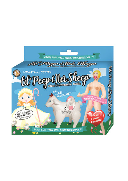 Lil' Peep and Her Sheep Mini Inflatable Dolls