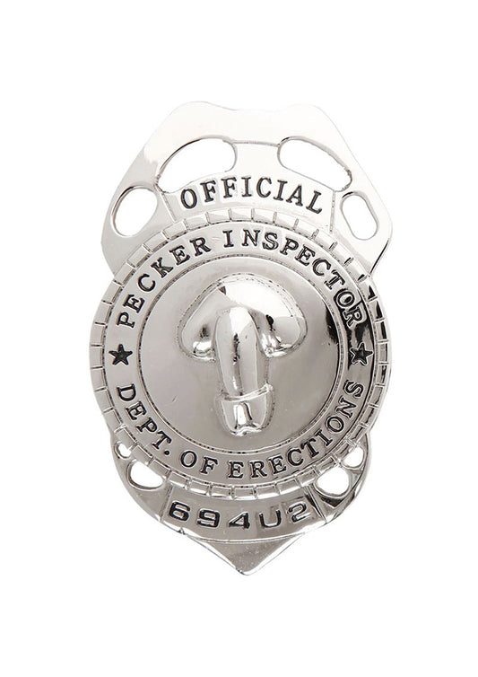 Pecker Inspector Badge