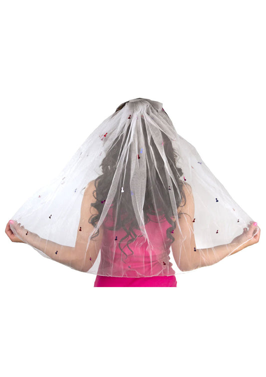 Naughty Pecker Veil