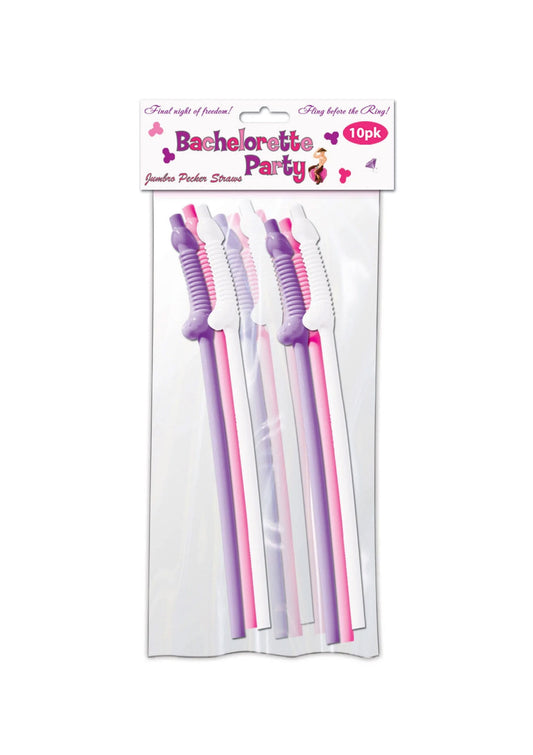 Bachelorette Party Flexible Dicky Super Straws