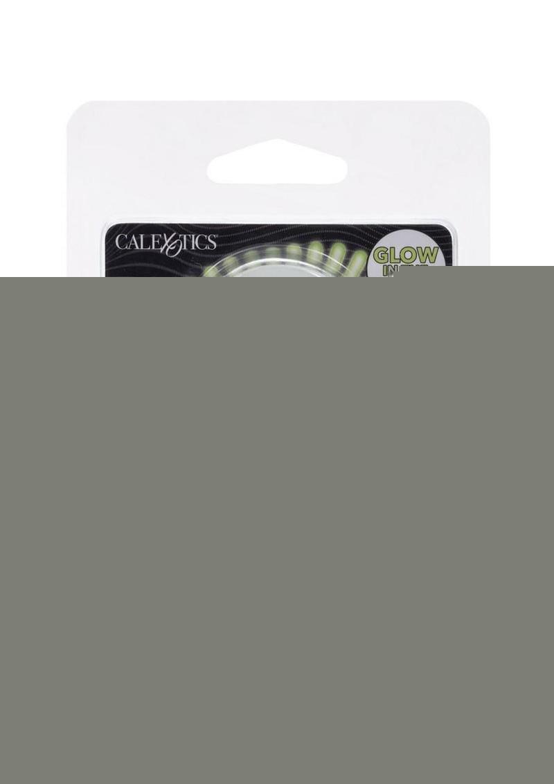 Alpha Liquid Silicone Snug Tugger - Glow In The Dark/White