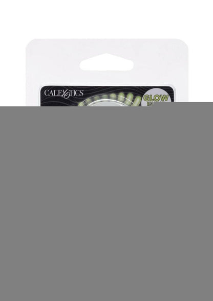 Alpha Liquid Silicone Snug Tugger - Glow In The Dark/White