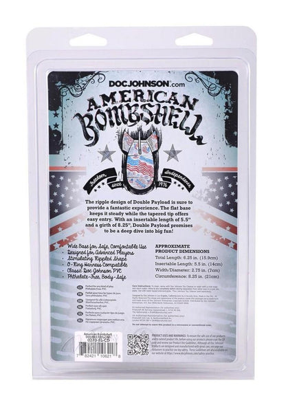 American Bombshell Double Payload Anal Plug