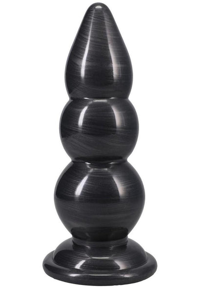 American Bombshell Triple Payload Anal Plug - Gun Metal