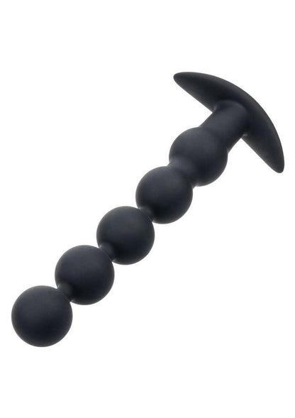 Anal Toys Rechargeable Power Balls Silicone Beads - Black