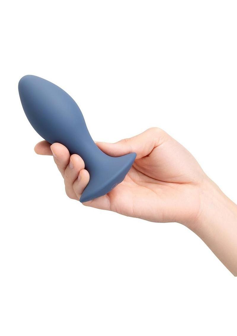 B-Vibe 4 Inch Rechargeable Silicone Vibing Plug