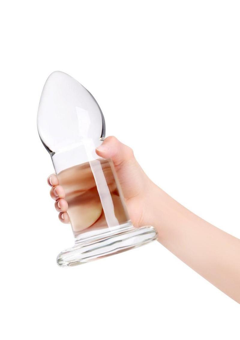 B-Vibe Advanced 8 Inch Glass Anal Dilator